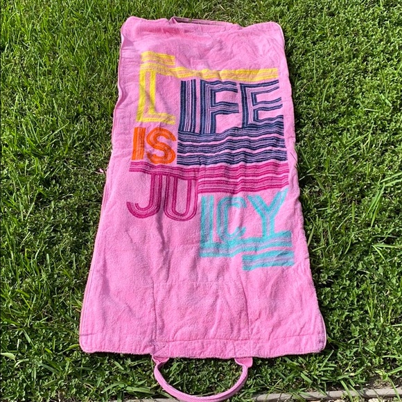Juicy Couture Other - Juicy Couture Beach Towel-Bag